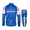 Radbekleidung Radtrikot Langarm + Lang Radhose 2017 Quick-Step Floors Kinder N001